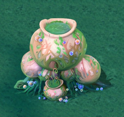 cartoon version - petrol spores 07 3D Model .c4d .max .obj .3ds .fbx .stl .blend 