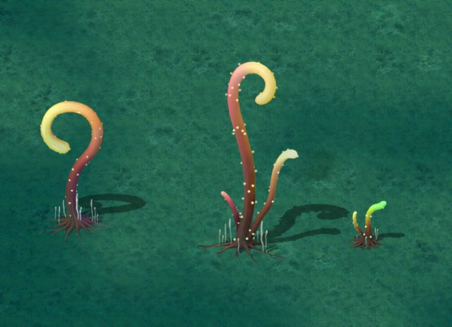 cartoon version - striped spore Modello 3D .c4d .max .obj .3ds .fbx .stl .blend