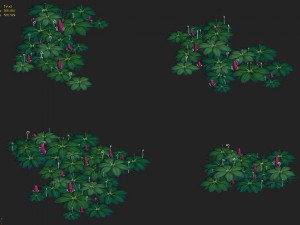 cartoon version - lizard strawberry 3D Model