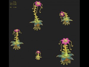 cartoon version - prophet magic flower 3D 모델