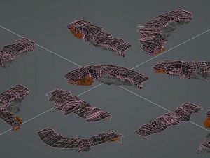 cartoon version - swamp 3D Model