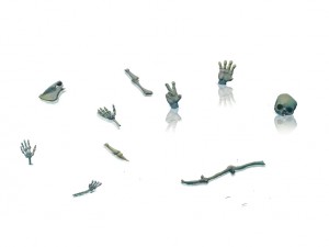 cartoon version - swamp skull 3D 模型
