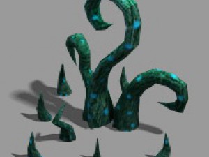magic territory - flower Modello 3D