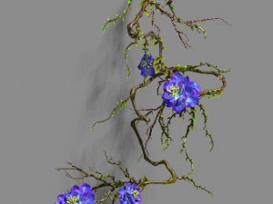 strange - flower 1 3D मॉडल