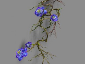 strange - flower 1 3D-Modell