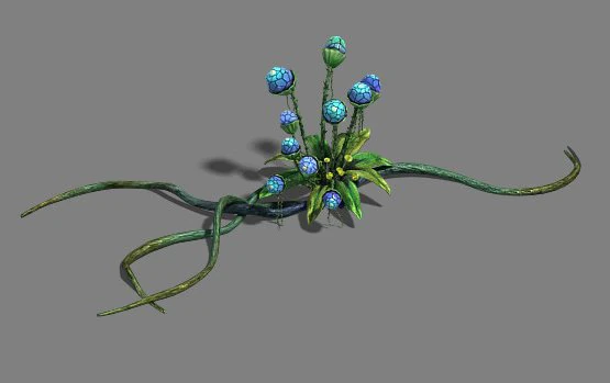 strange - flower 2 3D Model .c4d .max .obj .3ds .fbx .stl .blend 