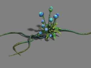 이상한 - 꽃 2 3D 모델