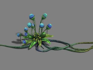 strange - flower 2 3D Model