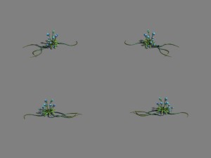 strange - flower 2 Modèle 3D