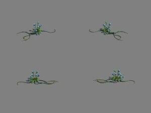 strange - flower 2 3D Model
