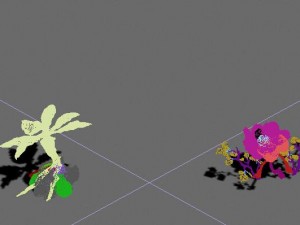 exotic - flower 3 Model 3D