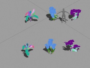 strange - flower 4 3D 模型
