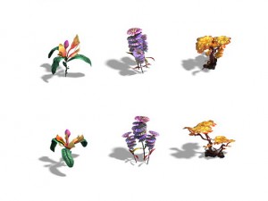 strange - flower 4 3D 模型