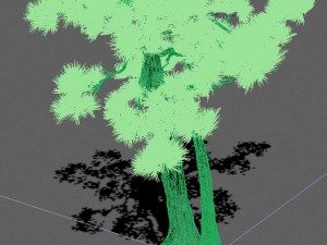 strange - pine 02 3D 모델