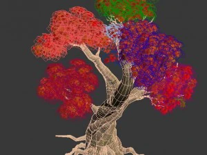 forest - maple 10 3D Model