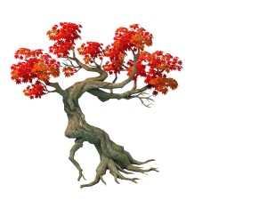 forest - maple tree 12 3D Модель