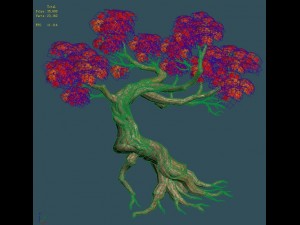 forest - maple tree 12 3D Модель