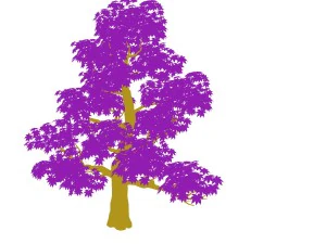 forest - maple tree 13 3D Model