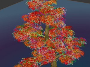 forest - maple tree 13 Model 3D