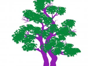forest - maple tree 14 3D Model