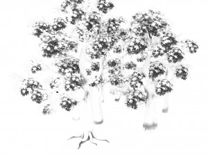 forest - maple trees 17 3D Model