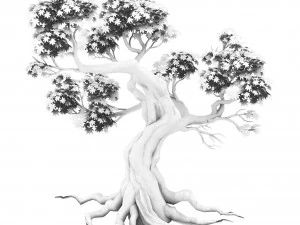 forest - maple tree 18 3D Model
