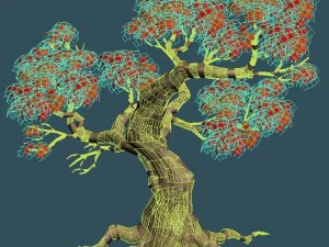 forest - maple tree 18 3D Model