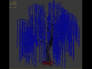 forest - willow 02 Model 3D