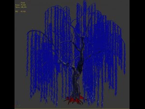 forest - willow 02 3D Model