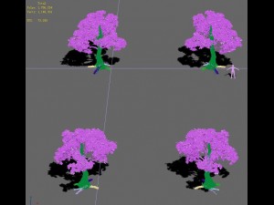 forest - tree 20 3D Modell