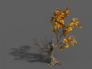 forest - trees 15 3D Модель