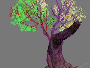 forest - trees 16 3D Model