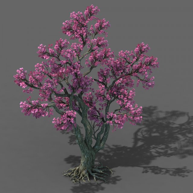 forest - peach tree 03 3Dモデル .c4d .max .obj .3ds .fbx .stl .blend 