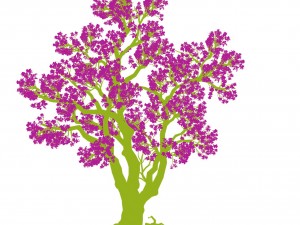 forest - peach tree 03 3Dモデル