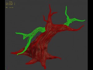 desert - dead tree 12 3D Model