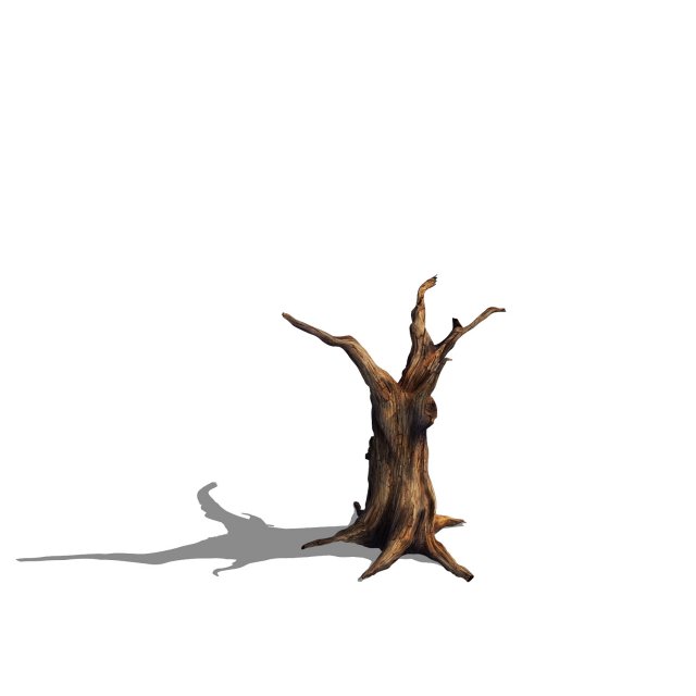 desert - dead tree 13 3D Model .c4d .max .obj .3ds .fbx .stl .blend 