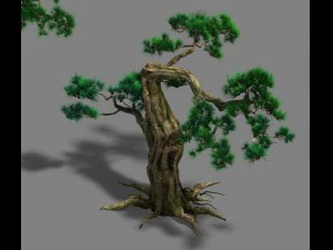 forest - pine 12 3D Model
