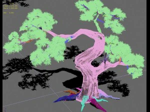 forest - pine 12 3D Model