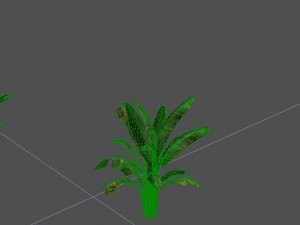 trees - banana trees Modelo 3D