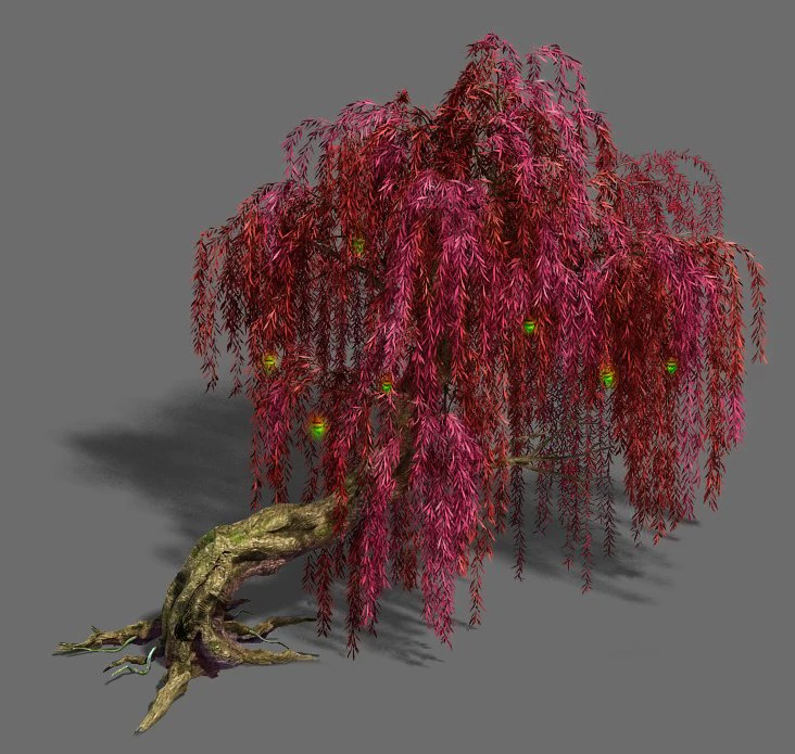 trees - biluo trees 02 3D Model .c4d .max .obj .3ds .fbx .stl .blend 