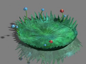 waterwolk ze - plant 3D Model
