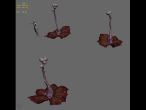 water cloud ze - plant - hail plant 3D Model