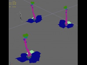 water cloud ze - plant - hail plant 3D Model