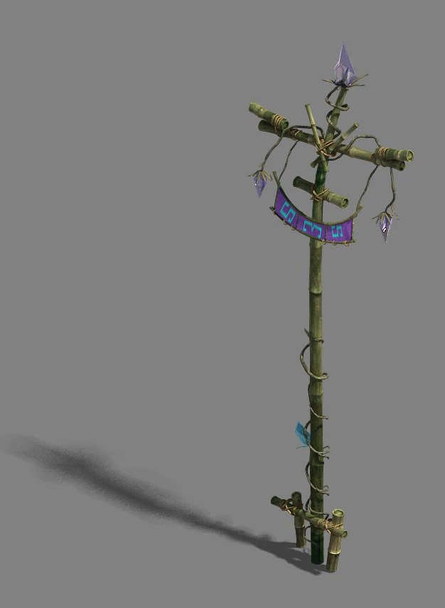 xinshoucun - flagpole 3D Model .c4d .max .obj .3ds .fbx .stl .blend