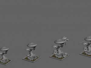 plant growth process - dongtian ganoderma lucidum 3D Model