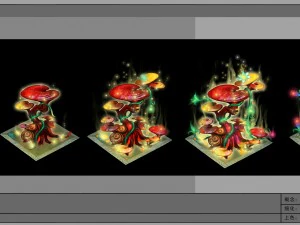 plant growth process - dongtian ganoderma lucidum 3D Model