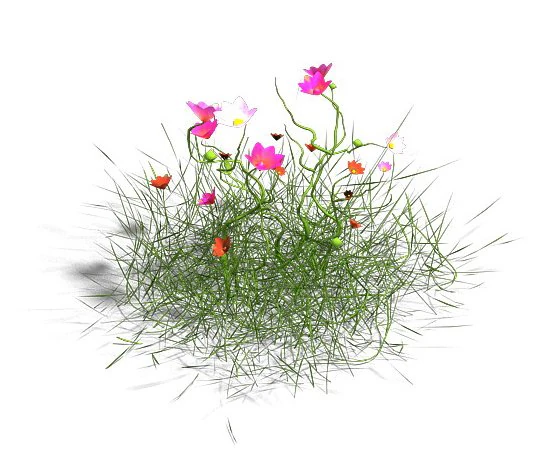 plant - gesang hua 3D Model .c4d .max .obj .3ds .fbx .stl .blend