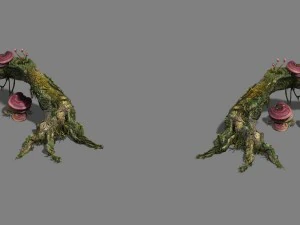 plant - dead tree 2 3D Model