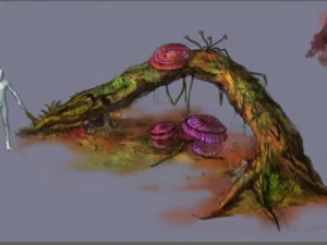 plant - dead tree 2 3D Model