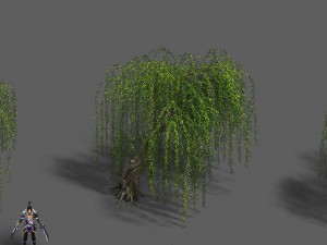 plant - willow 12 3D Модель